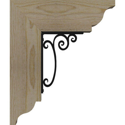 Support triple en fer traditionnel Avery 8 po