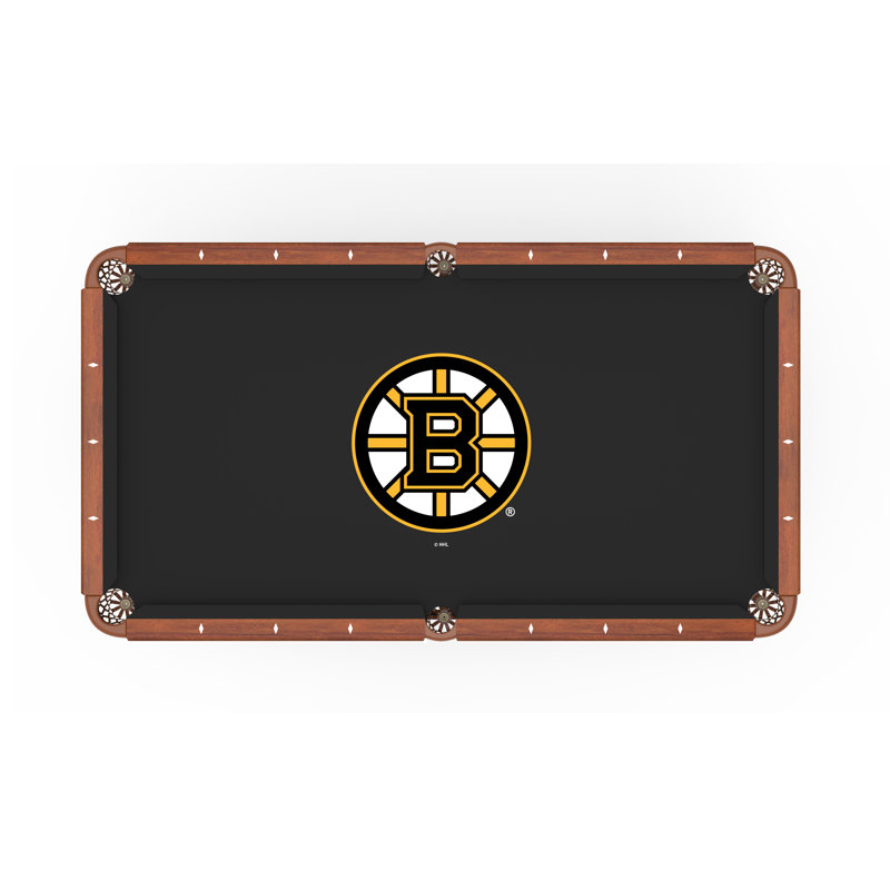 Chiffon pour table de billard NHL, 108 po, Boston Bruins
