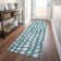 Premium Machine Washable Prisco Teal Rug