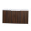 Meuble-lavabo avec lavabo, portes à fermeture en douceur, petites tablettes de rangement, armoire combinée 36 po et 12 po, emballage de rangement
