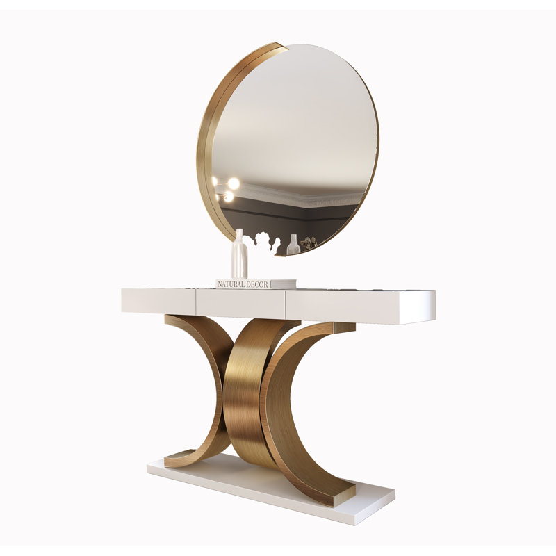 MX42 Console Table, 31.5" H x 39.37" W x 13.78" D