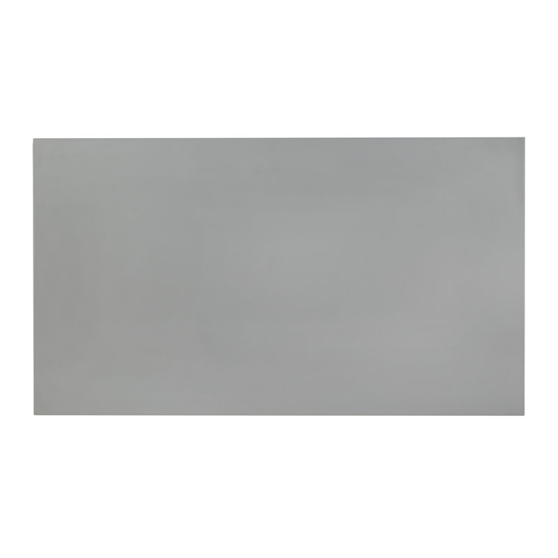 Athey Solid Wood Top Writing Desk, Frost Gray