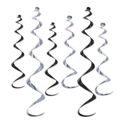 Twirly Whirlys - 4-24" & 2-36" - Pack of 6
