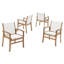 Chaises de salle à manger d'extérieur Patankar-114681745