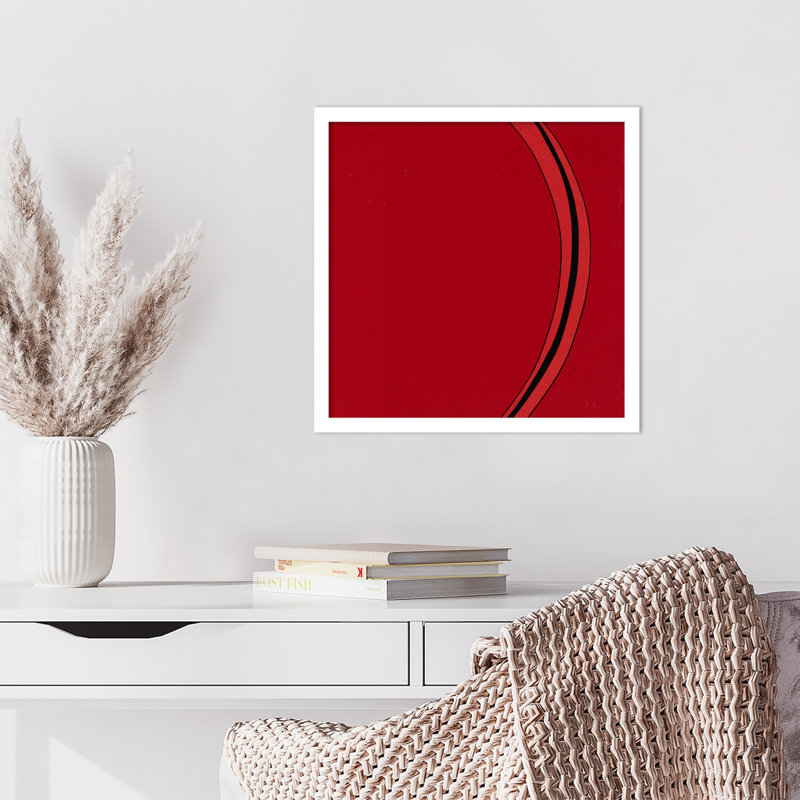 Segment by Alex Dunn, White, 21" H x 21" W
