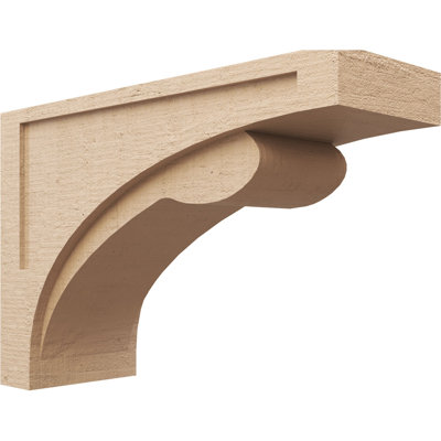 Bois de cèdre brut Viola TimberThane Corbel, apprêté brun clair