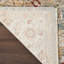Tapis bleu à bordure Sahar-874877480