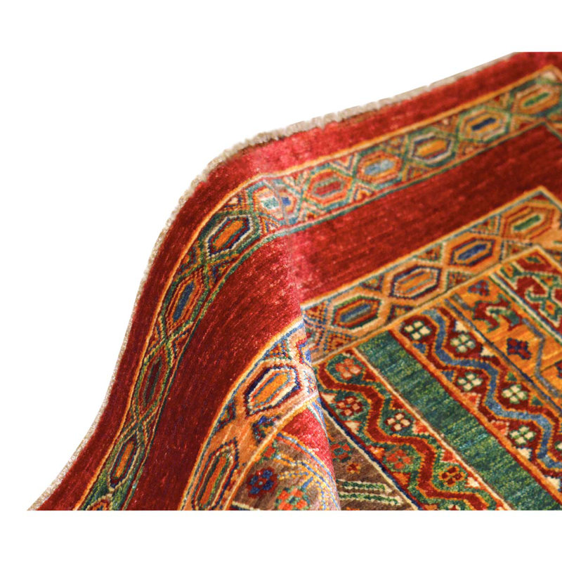 Wool Ikat Area Rug