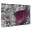 Butterfly upon a Flower in Abstract - Wrapped Canvas Painting Print-55314073