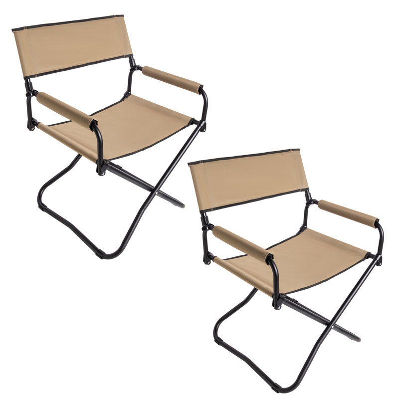 Ensemble de chaises d'extérieur / 2, Tanné
