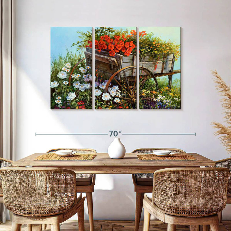 Harnek Flower Cart, 36" H x 57" W