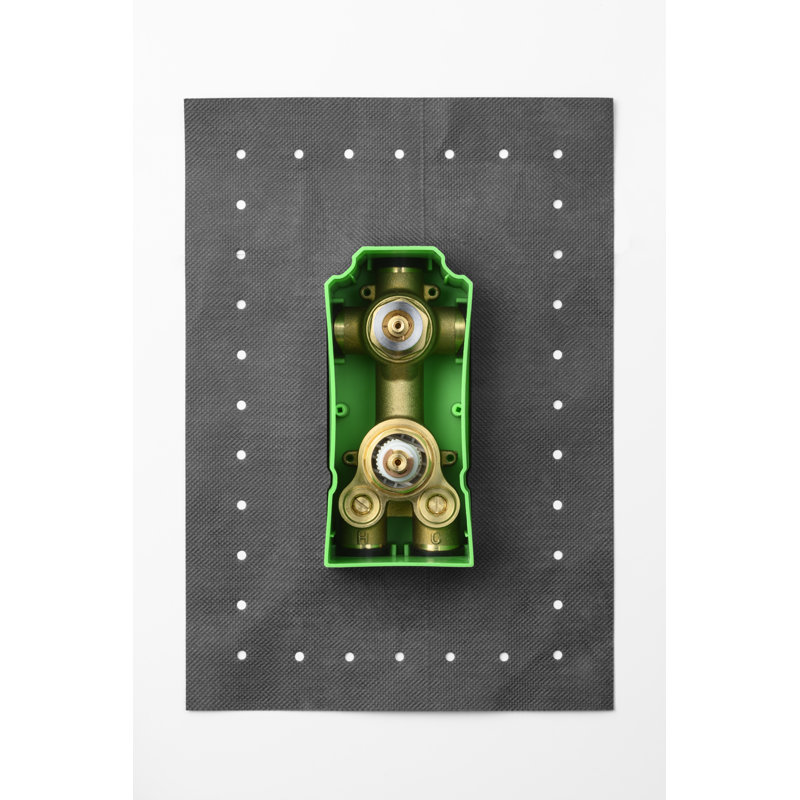 Aybar Double Thermostatic Shower Valve