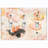 Cute Nursery Whale Rabbit Cloud 3-Gang Toggle Light Switch Wall Plate