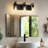 3-Light Bathroom Vanity Light, Wall Sconce, Modern Bathroom Light With Clear Glass-350581277