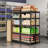 Tevis 60" H x 27.5" W x 12" D 5 Tiers Boltless Adjustable Storage Shelf Goods Rack-1090805073