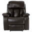 Faux Leather Heated Massage Chair-37674051-37674052