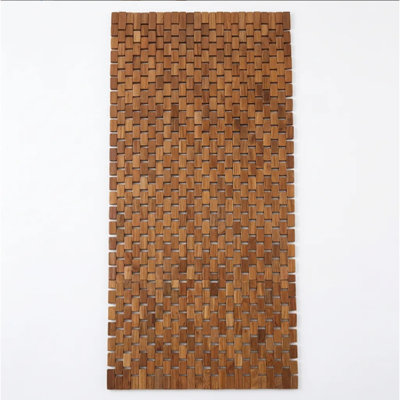 Edinburgh Reversible Teak Wood Anti-Slip Shower Mat