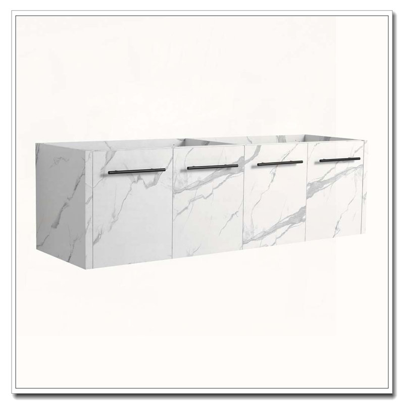 Wall Mounted Bathroom Vanity Main Cabinet Without Top Sink