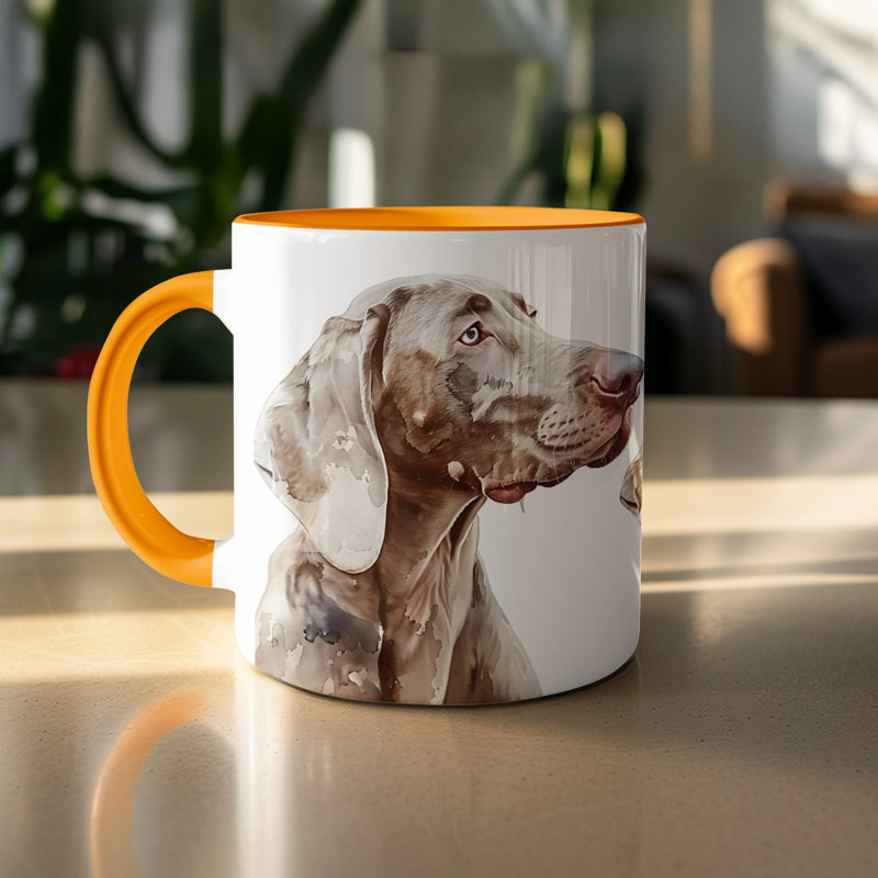 Mug, 2, Orange