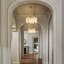 1 - Light Dimmable Single Pendant With 5 Glass Petal Shade-1083432093