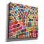  «Winding Path 1» par Cheryl Warrick, art mural sur toile, 12 po x 12 po