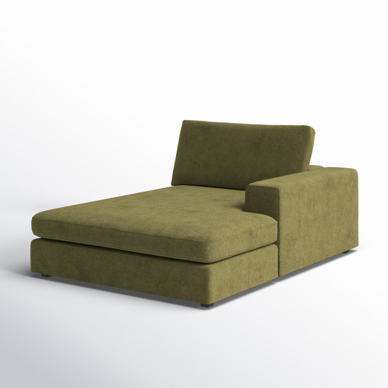 Ojai Upholstered Chaise Lounge, Left Hand Facing, Right Hand Facing