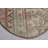 Classic Brown Circular Turkish Rug Perfect for Enhancing Your Kitchen's Warm Ambiance