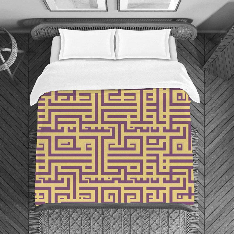 Machine Printed Duvet Cover, Twin Duvet Cover