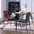 Thorsen 18.5 " H Faux Leather Upholstered Side Chair-1416205294