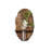Brown Free Form Sandstone Wall art-118684741