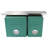 Diamond 35.88'' L Double Bowl Stainless Steel Kitchen Sink