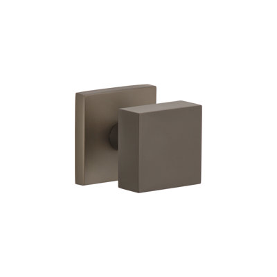 Viaggio Quadrato Rosette Privacy (Bed & Bath) with Quadrato Knob