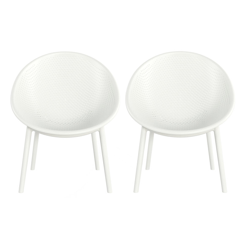 Chaise d'appoint Gable (ensemble de 2)