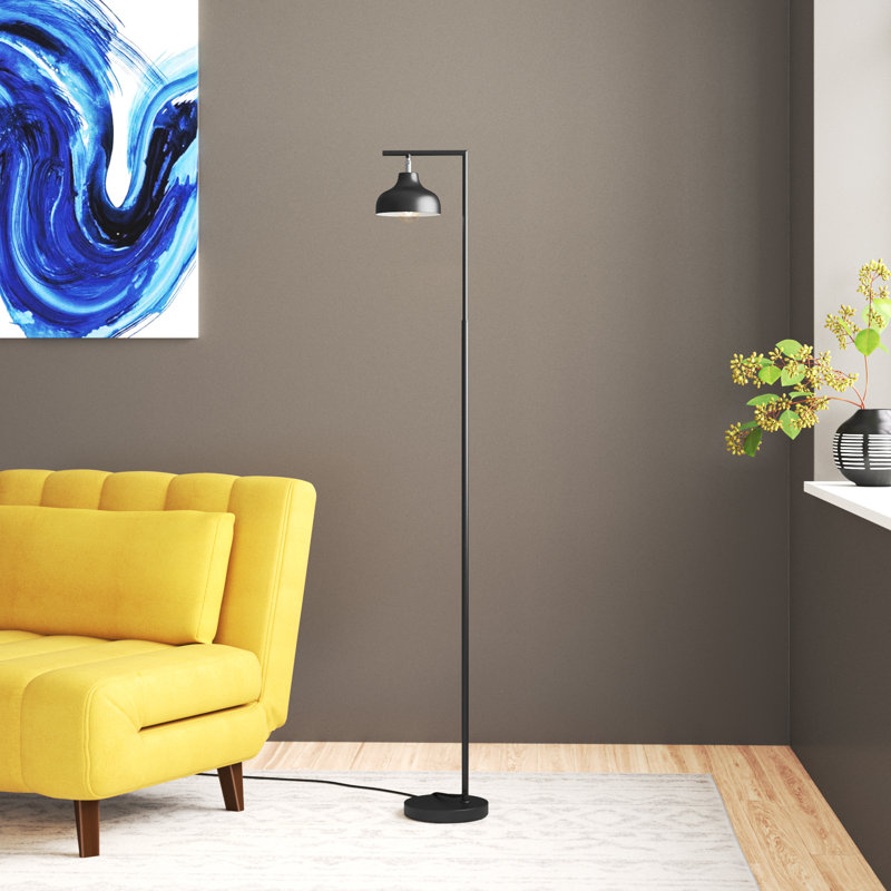 Bertonatti 63.25'' Matte Black Novelty Floor Lamp