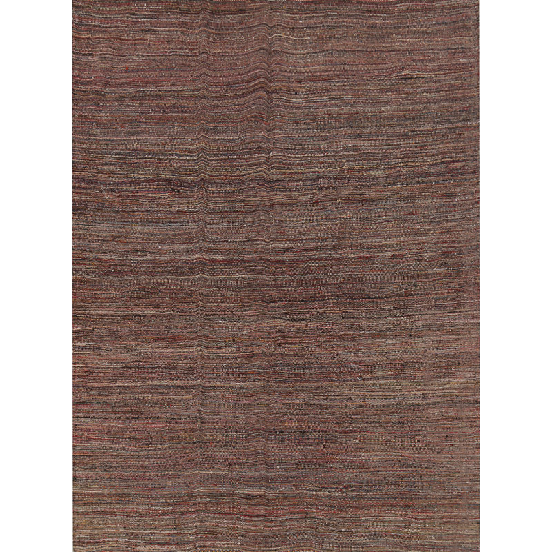 Tapis carré en laine Kilim