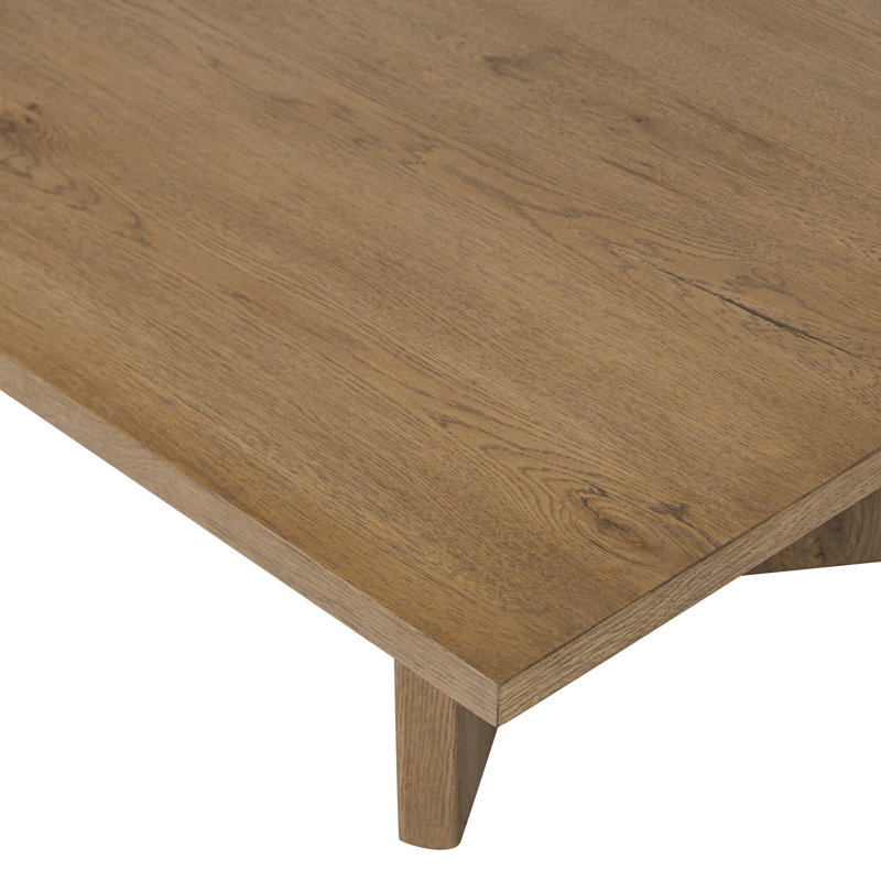 Huxley Coffee Table, Rubbed Light Oak