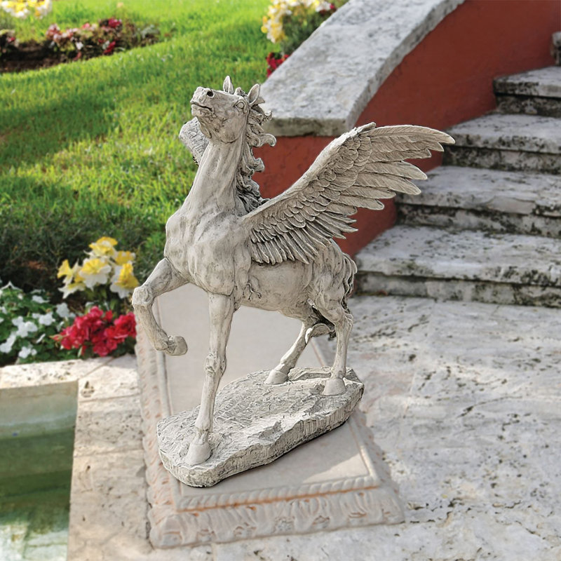 Statue de cheval ailé Pégase