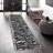 Abstract Geo Pattern Non-Woven Thin Type Printed Rug Ideal for Stylish Modern Home Decor-1436149399