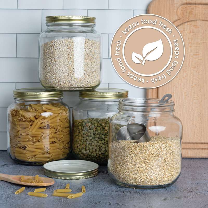 Glass Jar - Set of 6
