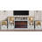 Electric Fireplaces 59" TV Stands with Charging Station for TVs Up To 80'', Wooden LED Entertainment Centers With Electric Fireplaces & Multi-functions Console Tables-1092062281-1103096598