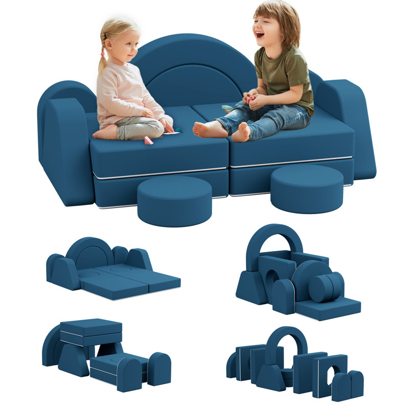Children's Sofa / Sectional, Blue