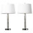 Heslin Crystal Standard Table Lamp