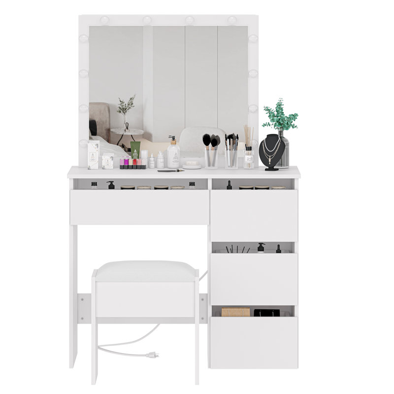 Mosillo Vanity, White