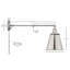Bras oscillant 1 lumière Senaida-1579055034