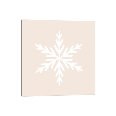 Snowflake - Wrapped Canvas Print