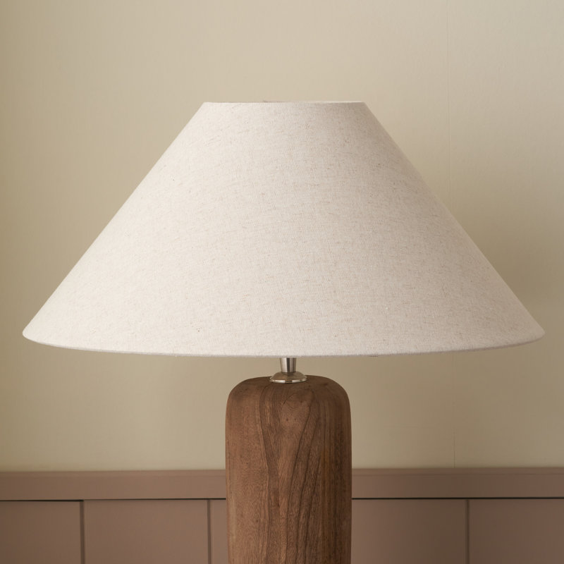 Deason Linen Empire Lamp Shade, 33cm H x 55cm W x 55cm D