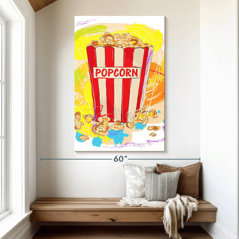 Yarlin Popcorn, 51" H x 34" W