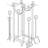Hermoine 5 Piece Log Rack Set