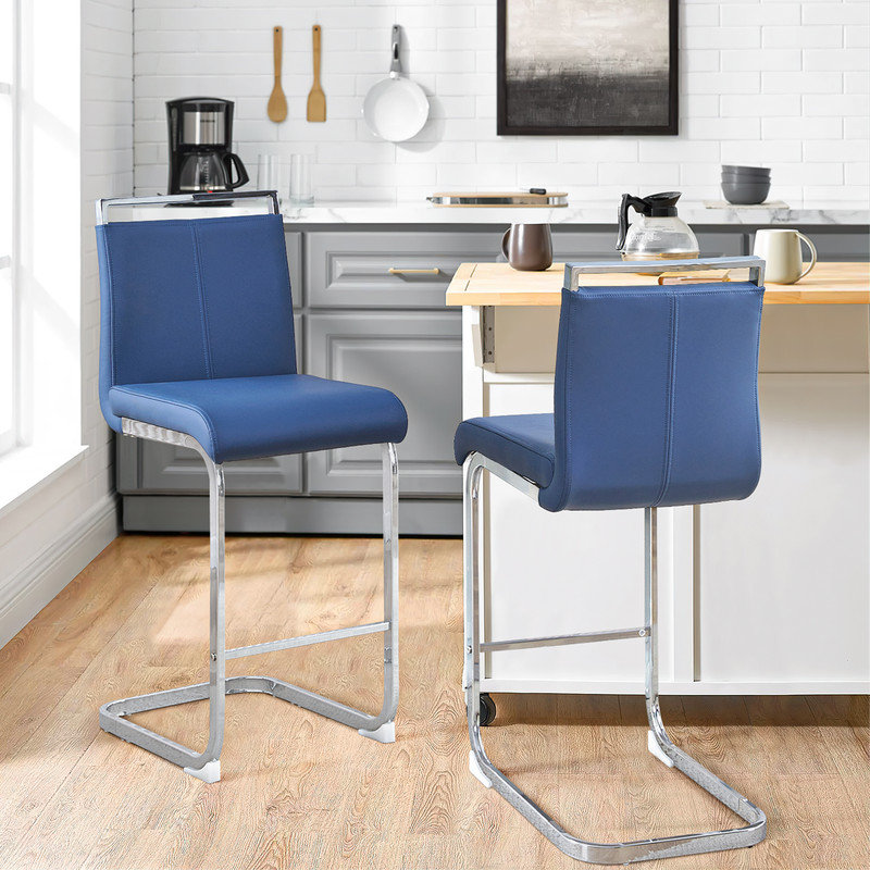 25'' Counter Stool, Blue