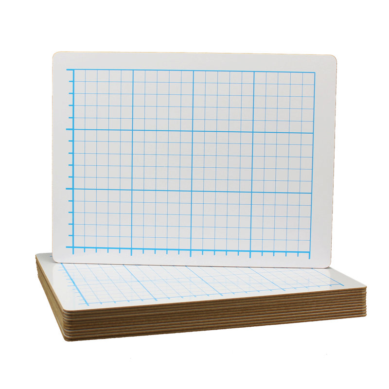 Tableau blanc réversible en forme de grille à deux côtés, H 0,75 pi x l 1 pi